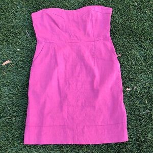 Theory Strapless Dress